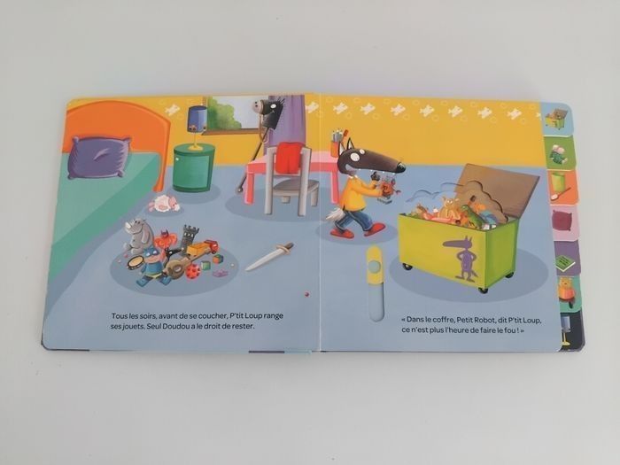 PTIT LOUP Au Dodo Livre Bébé à rabats 📚 - photo numéro 4