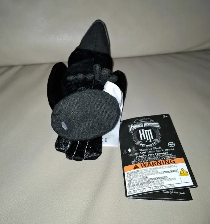 Peluche pour épaule shoulder corbeau disney - photo numéro 6