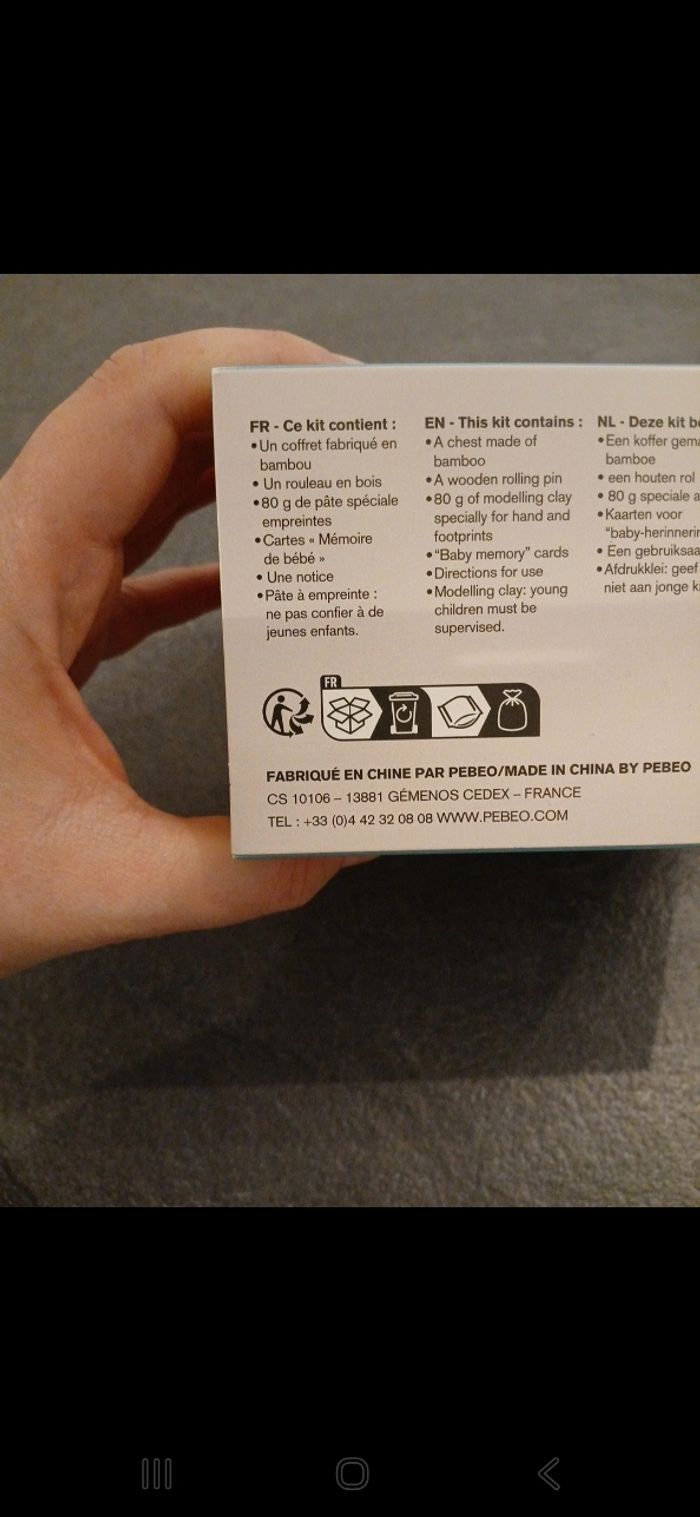 Coffret trésor de bébé de chez Nature et Découvertes - photo numéro 3