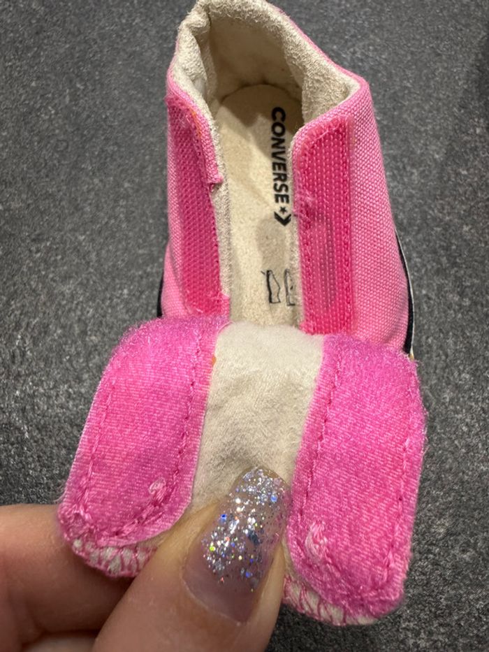 Converse rose Bebe - photo numéro 4
