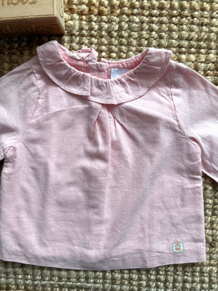 Blouse Cadet Rousselle 6mois / 68cm - photo numéro 2