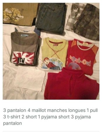 Vêtements garçon 