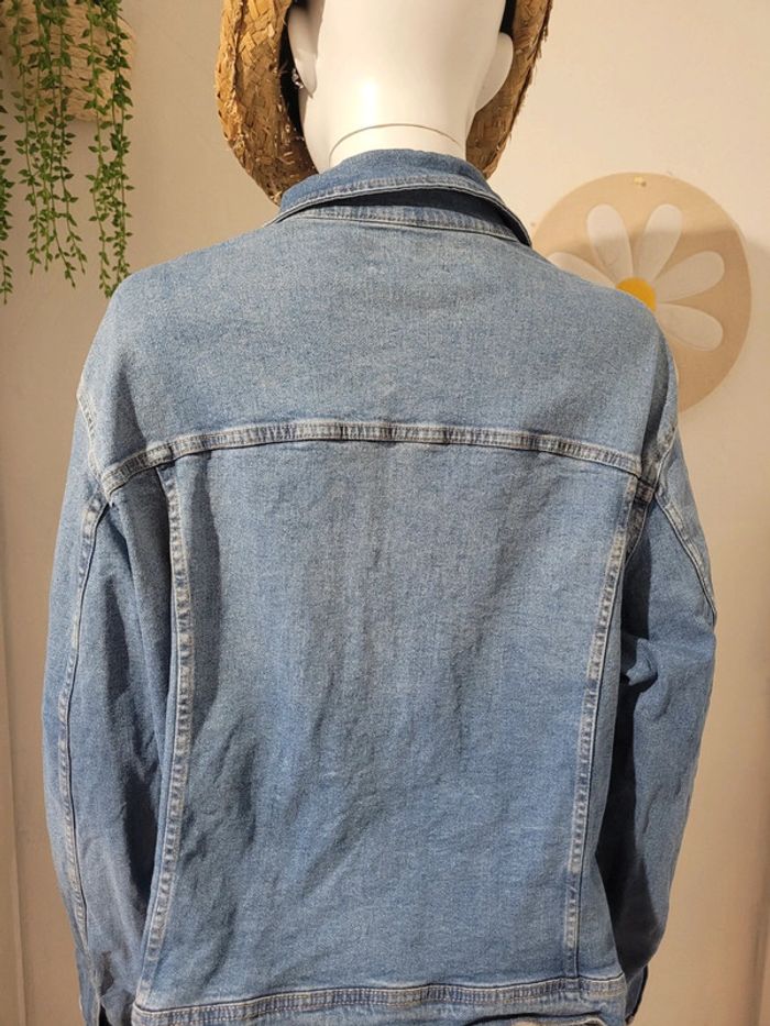 Blouson en jean grande taille - photo numéro 6