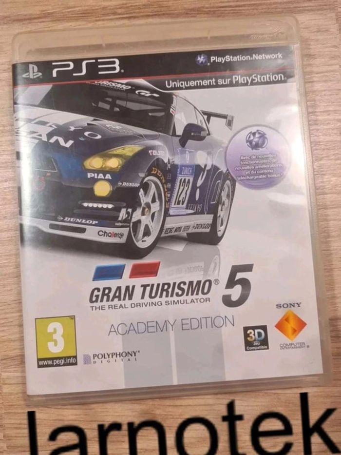 Gran turismo 5 academy édition ps3 - photo numéro 1