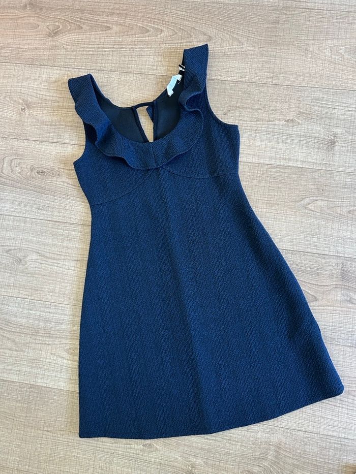 Robe bleue marine sans manches Naf Naf taille S jamais portée - photo numéro 7