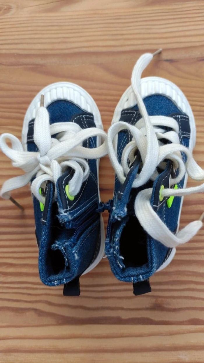 Basket jeans montante 22 - photo numéro 2