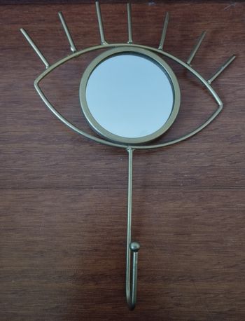 Petit miroir avec crochet