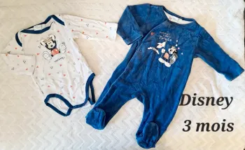 Pyjama + body disney mickey 3 mois