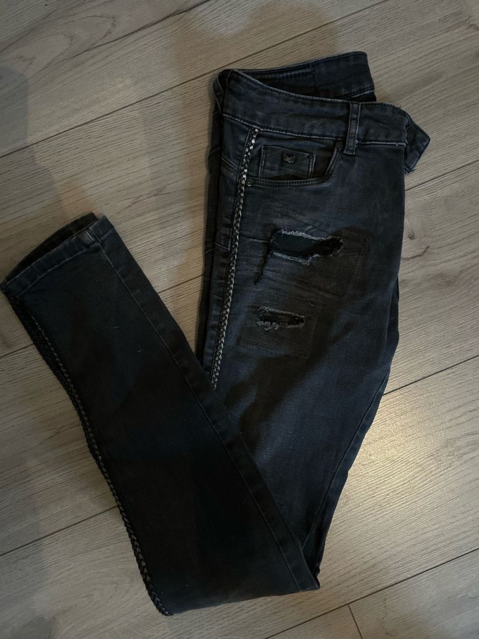Jeans noir kaporal