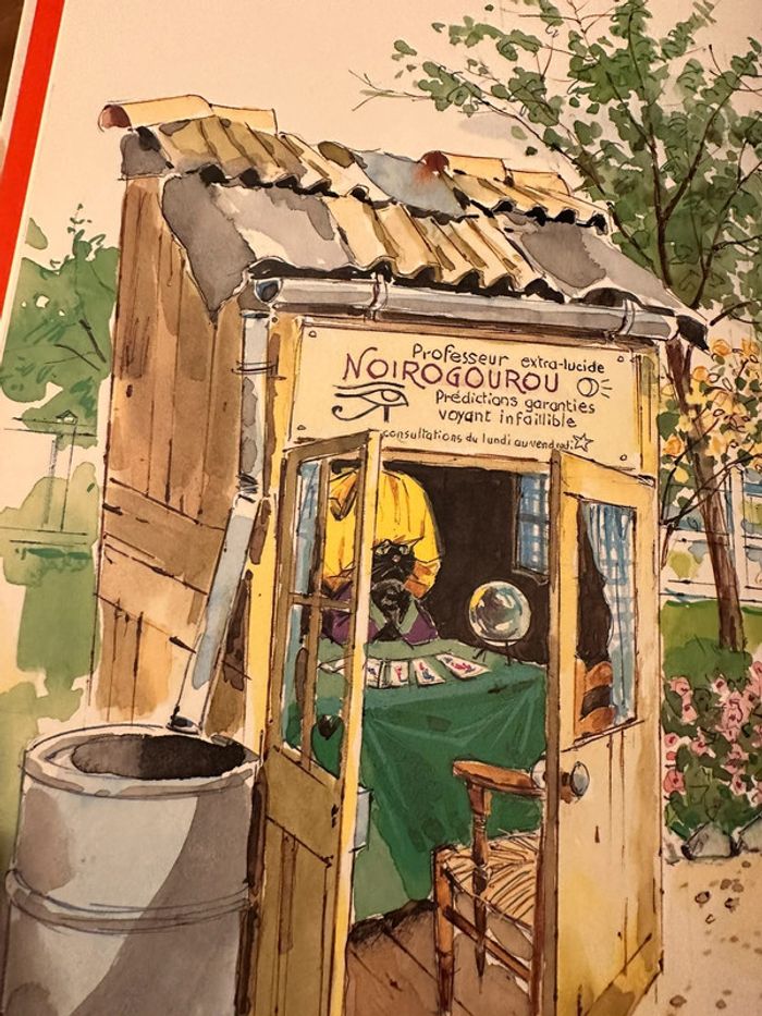 Caroline et l’apprenti magicien sorcier bords rouges édition limitée livre bd Album Hachette - photo numéro 4