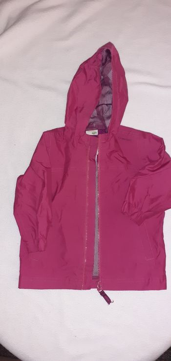 Veste imperméable fille 18 mois