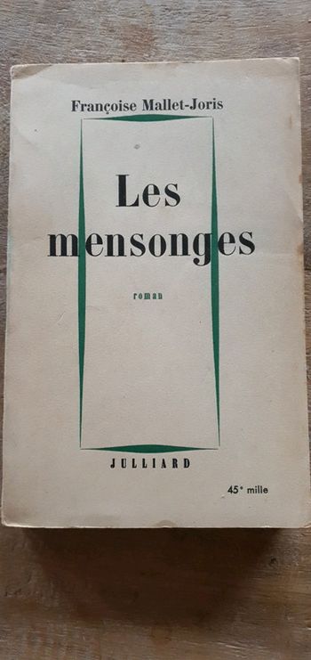 Les mensonges - Françoise Mallet-Joris