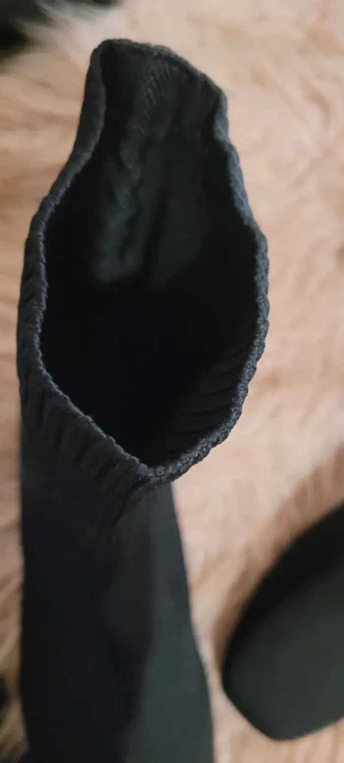 Bottines ''chaussettes'' à talons - photo numéro 3