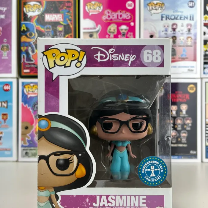 Figurine Funko Pop Disney - Jasmine #68 - Underground Toys Exclusive - photo numéro 2