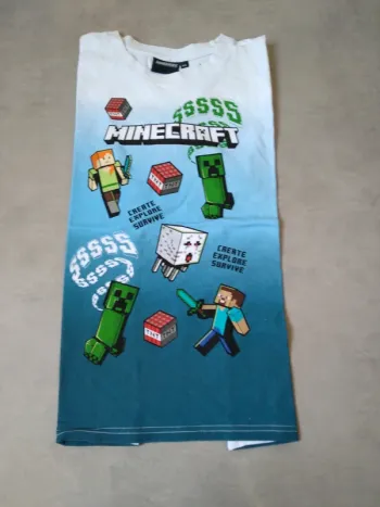 Tee-shirt enfant Minecraft