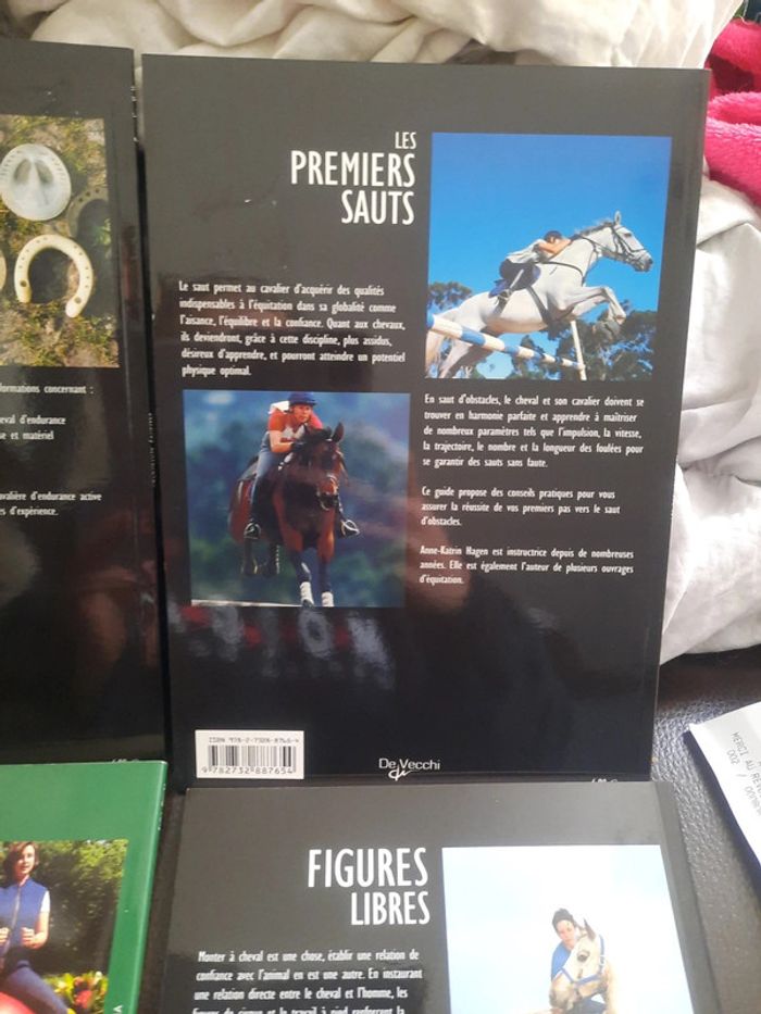 Lot de 4 livres sur les chevaux de vecchi p - photo numéro 5
