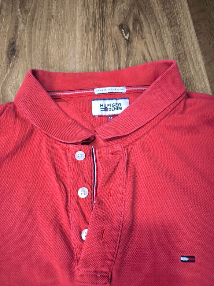 Polo rouge tommy Hilfiger, taille xxl, très bon état - photo numéro 6