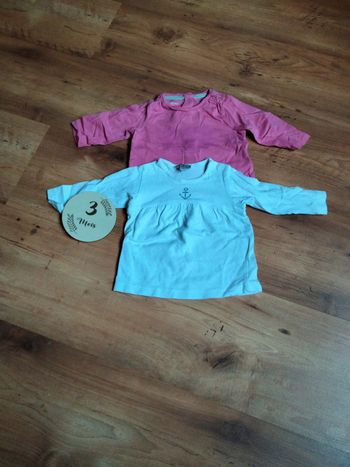 Lot tee-shirts manches longues