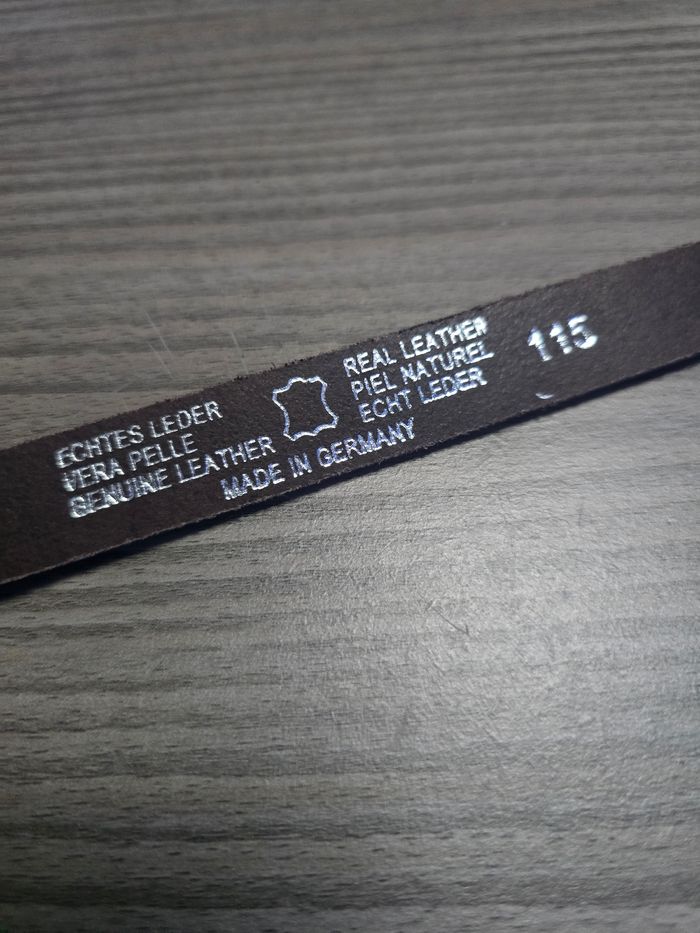 Ceinture marron foncée 115 - photo numéro 4