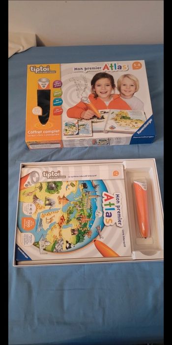 Jeu tiptoi mon premier atlas