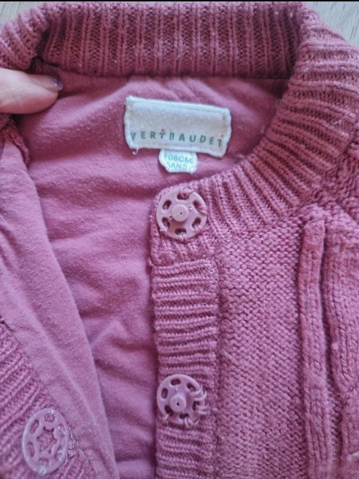 Gilet tricot verbaudet 5 ans - photo numéro 2