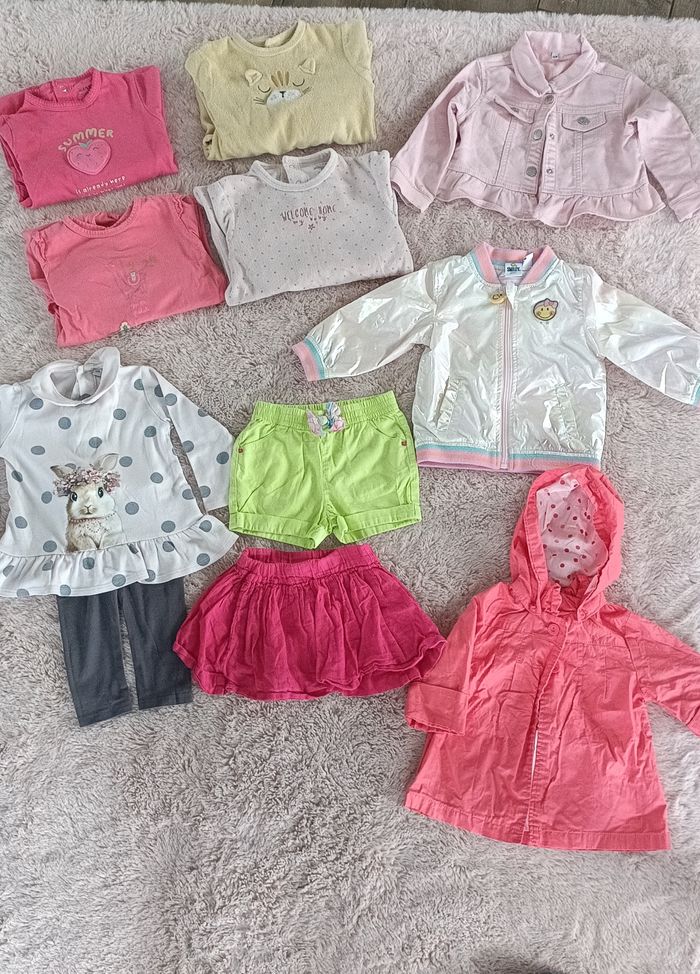 Lot vêtements fille 12 mois - photo numéro 5