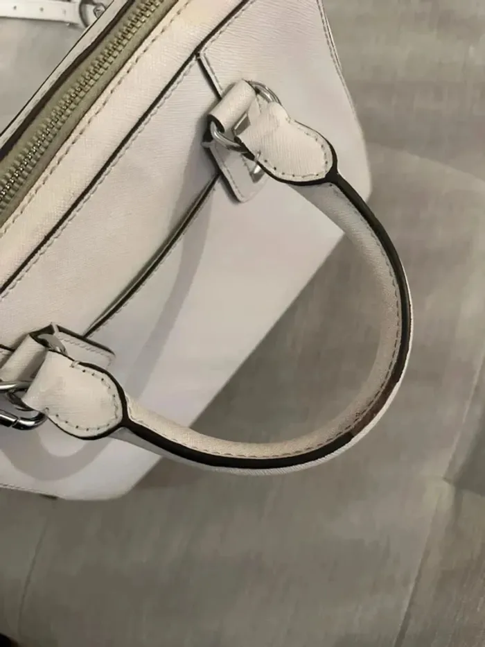 Sac à bandoulière blanc Michael Kors - photo numéro 12