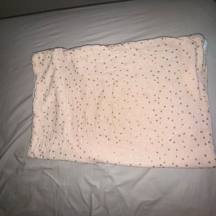 couverture bébé rose maison du monde