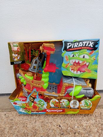 Bateau pirate Kraken Piratix neuf jamais ouvert