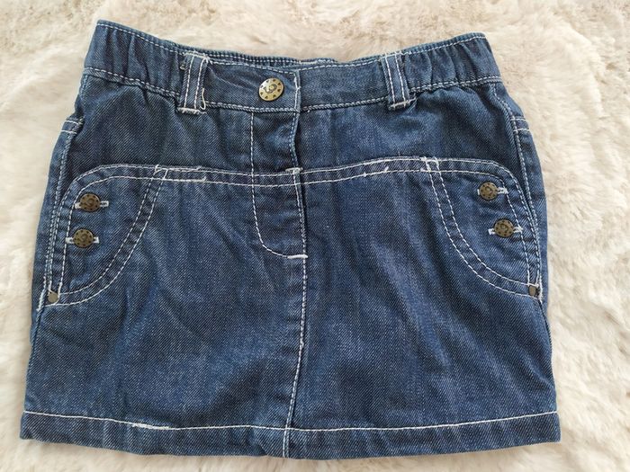 Jupe en jeans 12 mois