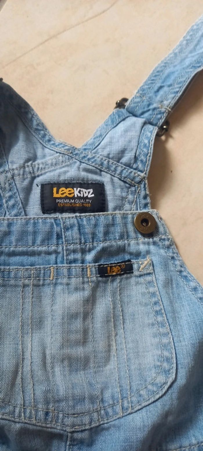 Salopette short jeans 3 ans - photo numéro 4