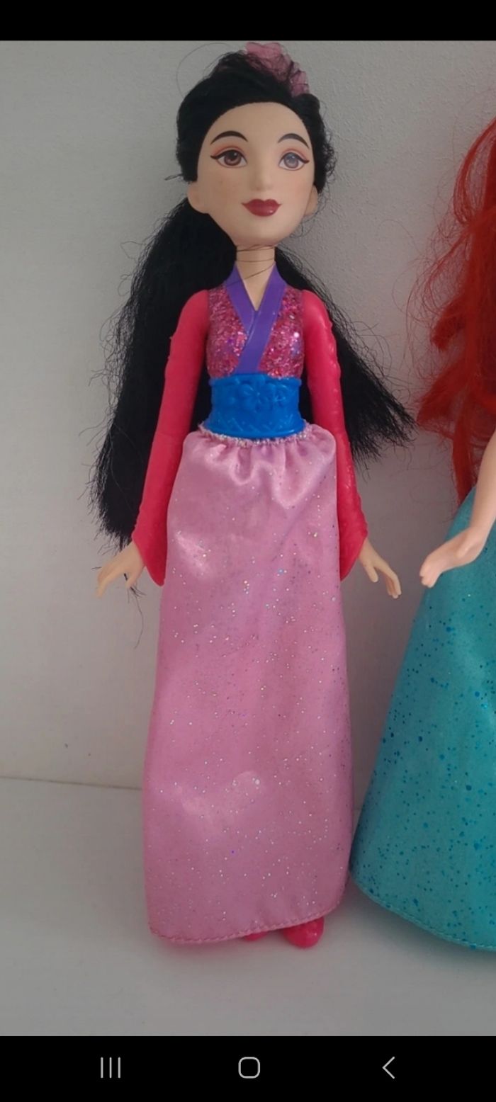 3 poupées princesses Disney - photo numéro 2