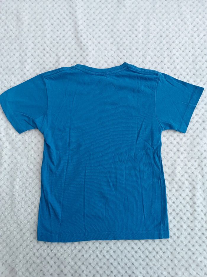 🔸 Tee-shirt bleu humoristique 3 / 4 ans – JHK 🔸 - photo numéro 4
