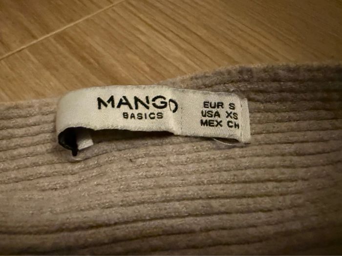 Haut manches 3/4 Mango Basics S beige clair - photo numéro 3