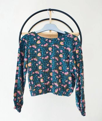 10 ans blouse Eden et Victor coupe courte