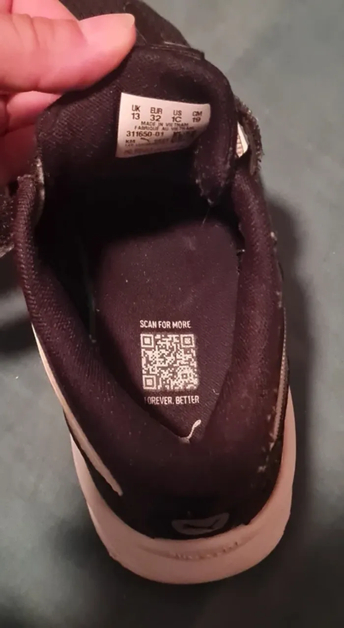 Baskets Puma pointure 32 - photo numéro 6