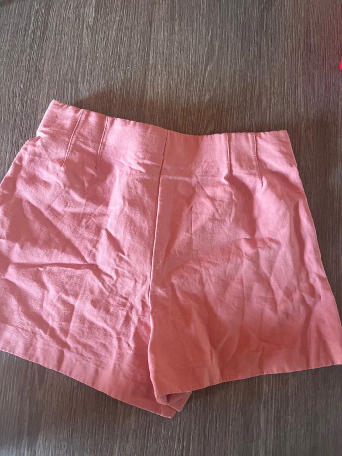 Short taille haute Zara - photo numéro 3