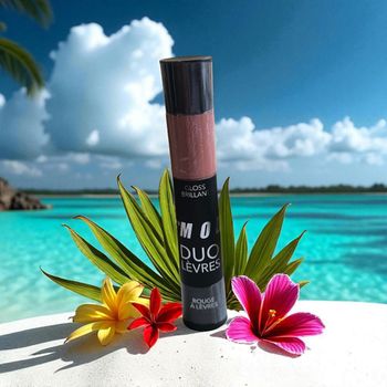 Duo lèvres rouge à lèvres + gloss brillant nude 02 Modelite
