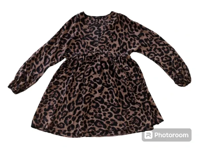 Robe shein léopard taille 36 neuve