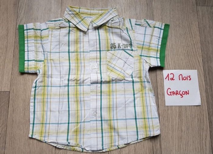 Chemise Kidkanaï 12 mois