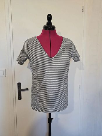 T-shirt rayé marinière Stradivarius xs