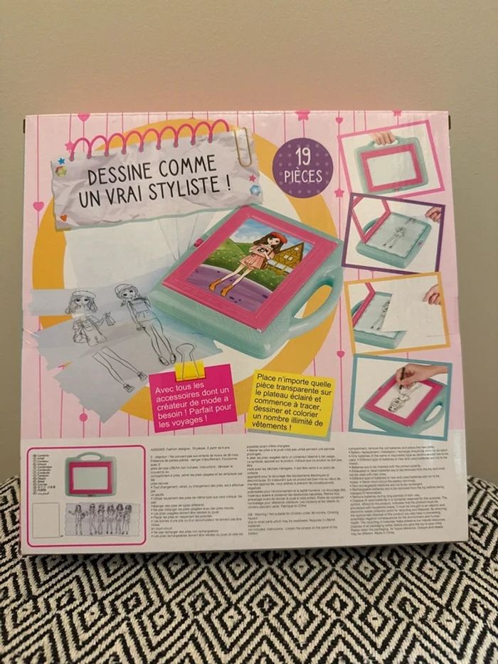 Fashion Designer - Coffret créatif Dessine comme un vrai styliste - Dès 5 ans - photo numéro 2