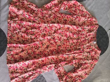 Robe courte manches longues