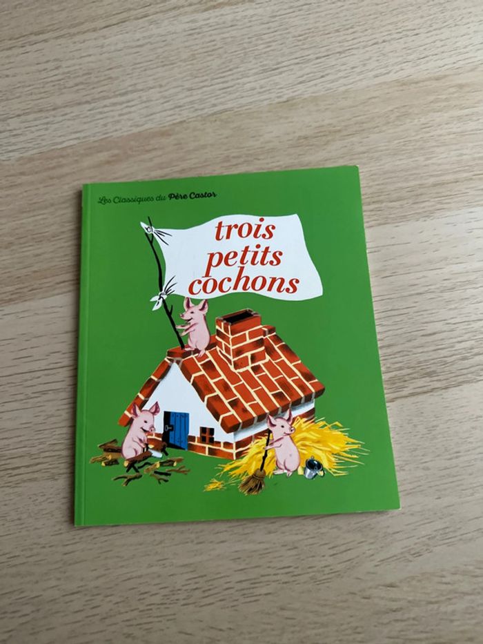 Livre les 3 petits cochons