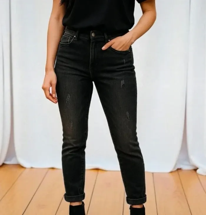 Jeans slim noir taille S
