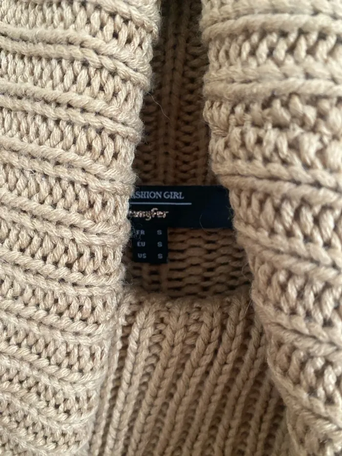 Pull col roulé taille S - photo numéro 3
