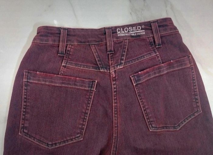 Jean jambes larges violet Closed taille 36 - photo numéro 5