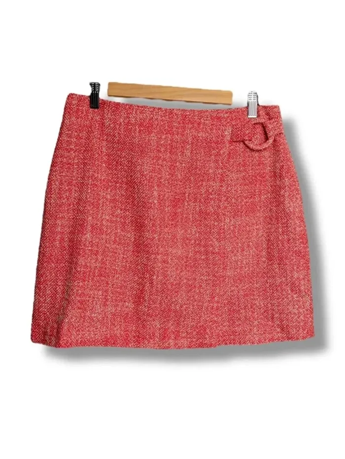 Mini jupe tailleur rose • Pink tailored skirt Cache Cache Taille 42