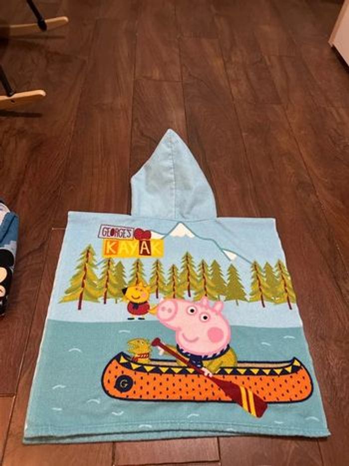 Poncho de bain à capuche Peppa Pig - photo numéro 2