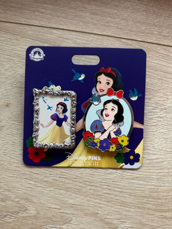 Set 2 Pins Disney Blanche-Neige – Édition Limitée - LE 1050– Neuf 2026